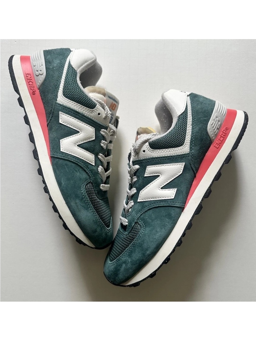 New Balance 574 unisex sneakers New Spruce Sea Salt M 8 W 9.5 EUR 41.5